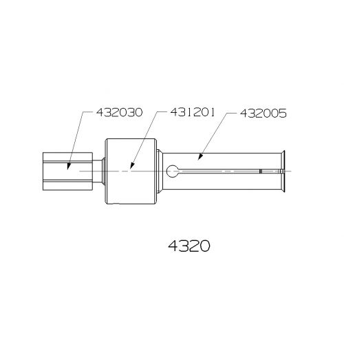 EXTRACTOR DE PINZA INTERIOR FORZA SERIE 4300